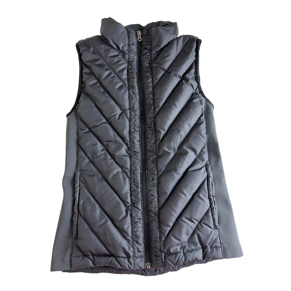 Lucy Activewear Down Puffer Vest Size XS Black Full Zip